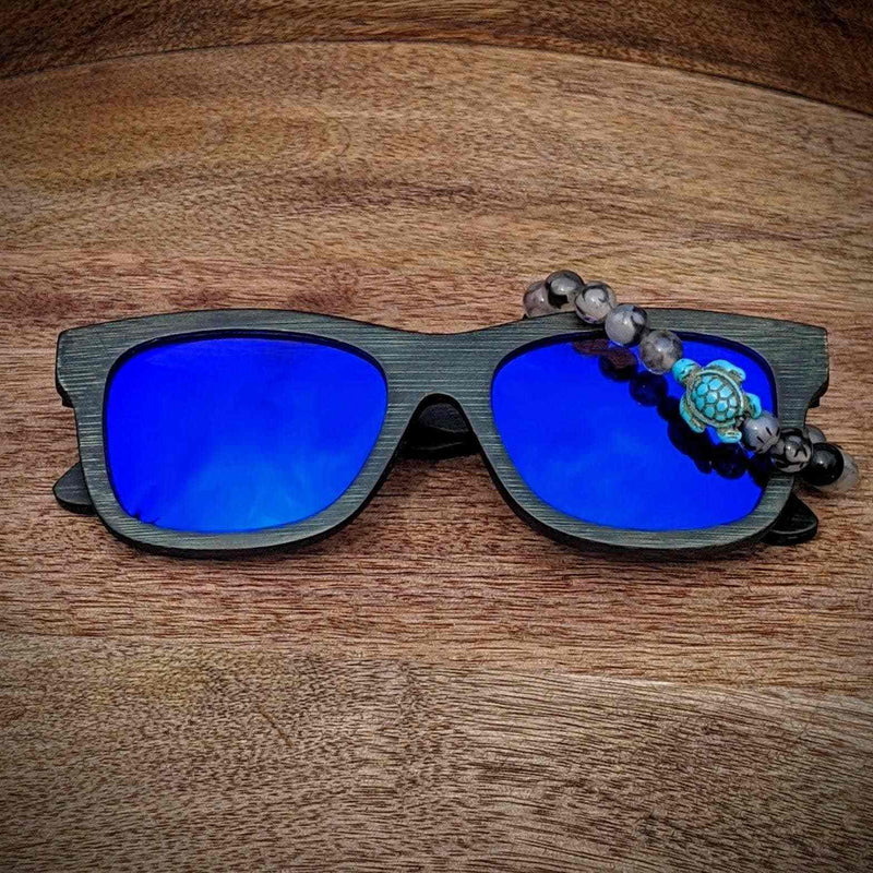 Bamboo Sunglasses & Turtle Bracelet Gift Set – Polarized Eco Style - Nymph Ki