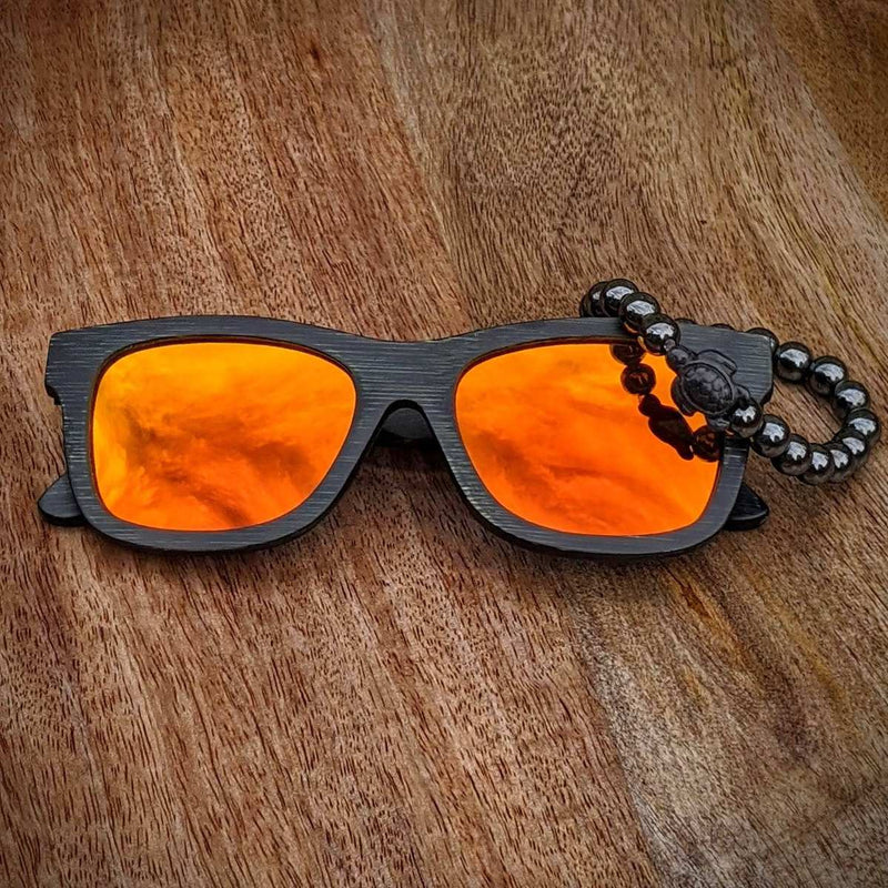 Bamboo Sunglasses & Turtle Bracelet Gift Set – Polarized Eco Style - Nymph Ki