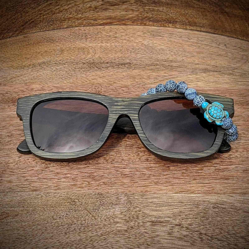 Bamboo Sunglasses & Turtle Bracelet Gift Set – Polarized Eco Style - Nymph Ki
