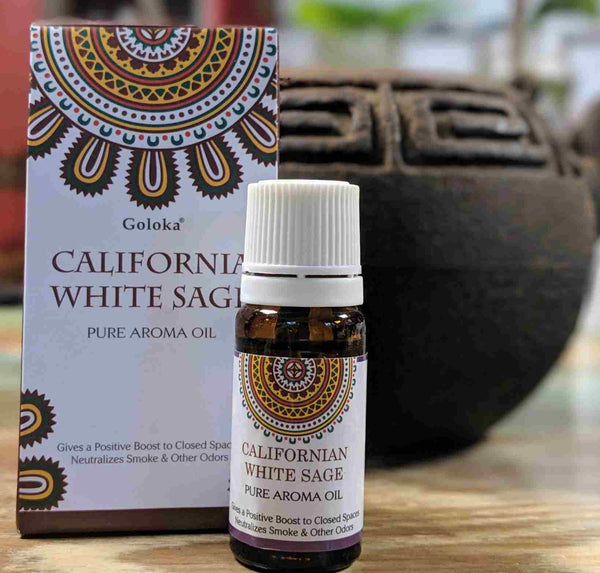 California White Sage Aroma Oil – Purify & Energize Your Space - Nymph Ki