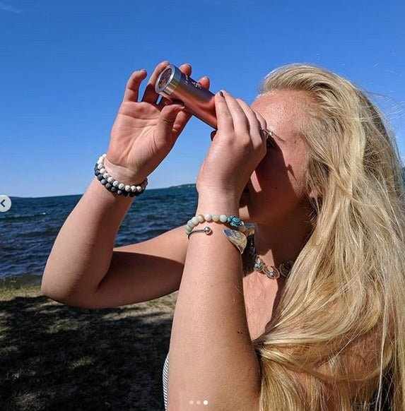 Crystal Kaleidoscope – Rose Gold | Rhodonite, Amethyst & Tiger's Eye for Love & Clarity - Nymph Ki