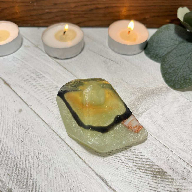 Lemongrass & Aquamarine Crystal Soap – Natural Cleanse for Skin & Spirit - Nymph Ki