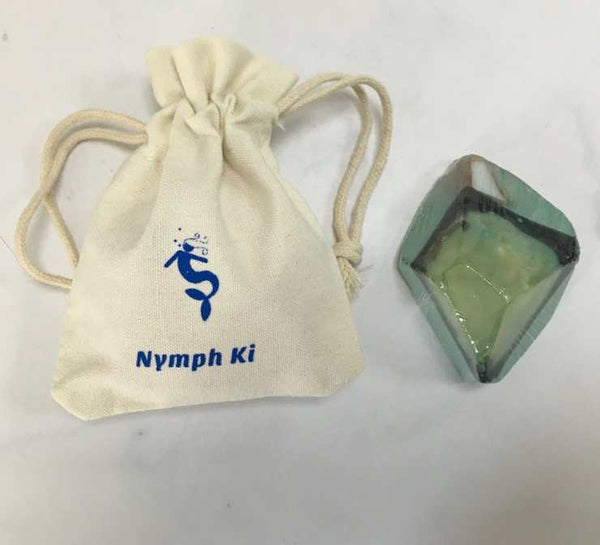Lemongrass & Aquamarine Crystal Soap – Natural Cleanse for Skin & Spirit - Nymph Ki