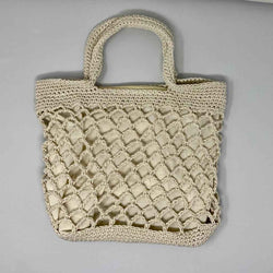 Macrame Purse – Everyday Boho Tote with Zipper Closure - Nymph Ki