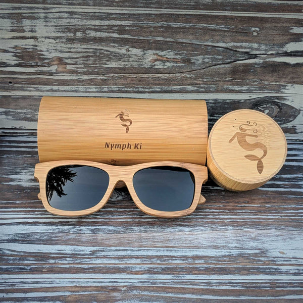 Polarized Bamboo Sunglasses – Lightweight, Floatable, & Earth - Friendly Classic - Nymph Ki