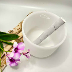 Quartz Crystal Singing Bowl – 9 Inch | Chakra Sound Healing Tool - Nymph Ki