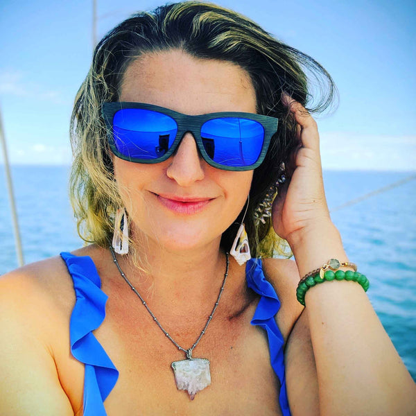 Shell Dangle Earrings – One - of - a - Kind Ocean - Inspired Statement Earrings - Nymph Ki