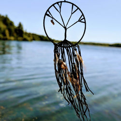 Tree of Life Dream Catcher – Symbol of Growth, Wisdom & Energy Cleansing - Nymph Ki