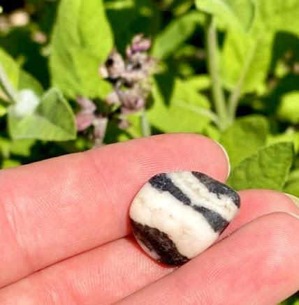 Zebra Marble Crystal Add - On | Balance, Resilience & Inner Harmony - Nymph Ki