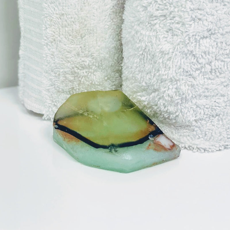 Aquamarine and Lemongrass Infused Natural Hand Soap