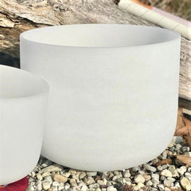 Quartz Crystal Singing Bowl – 11 Inch | Heart Chakra Sound Healing